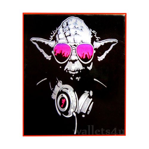 *Magic Wallet, Alien with Headphone - MWSP 0192